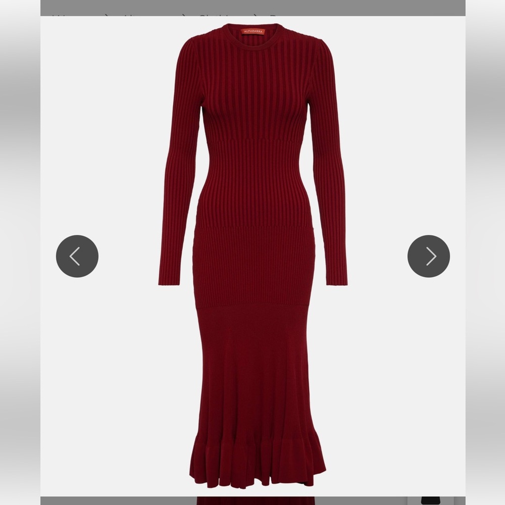 NWT ALTUZARRA Seyrig  Midi Dress size S
